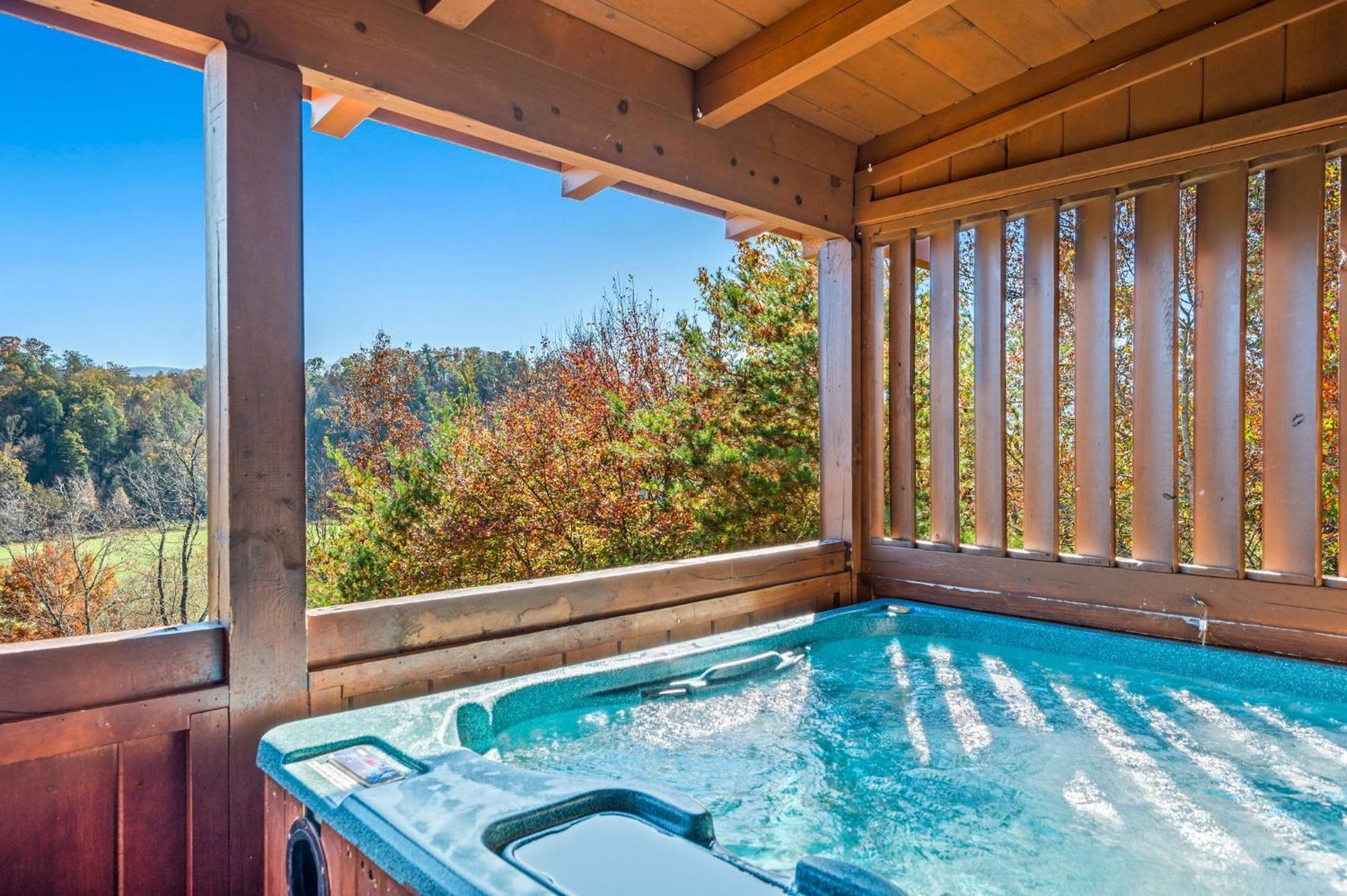 Bearfoot Pines - True Log Cabin - Wi-Fi, Hot Tub, Fishing, Deck With Views! - Mins To Pf Сивиървил Екстериор снимка